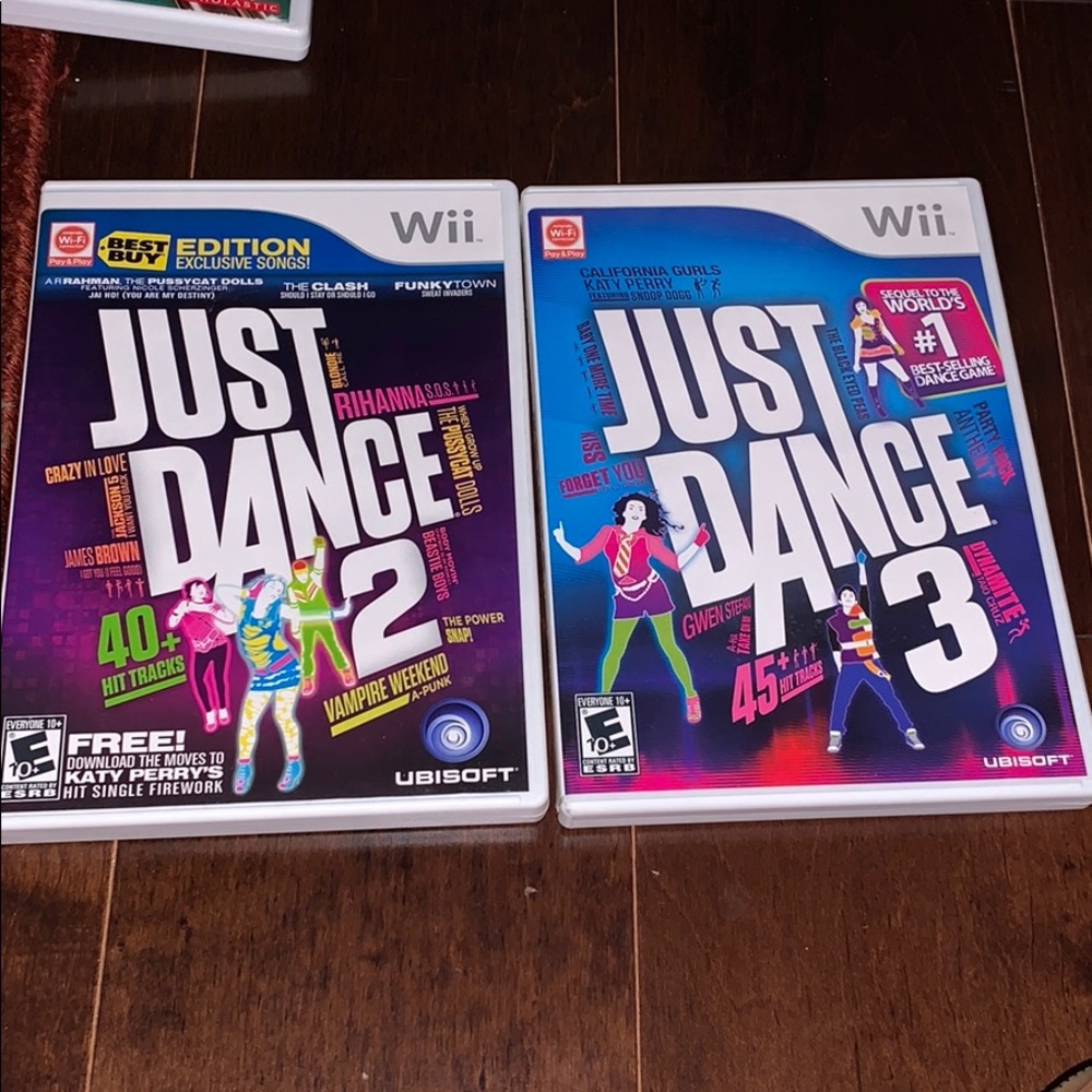 Just Dance Wii 2 & 3